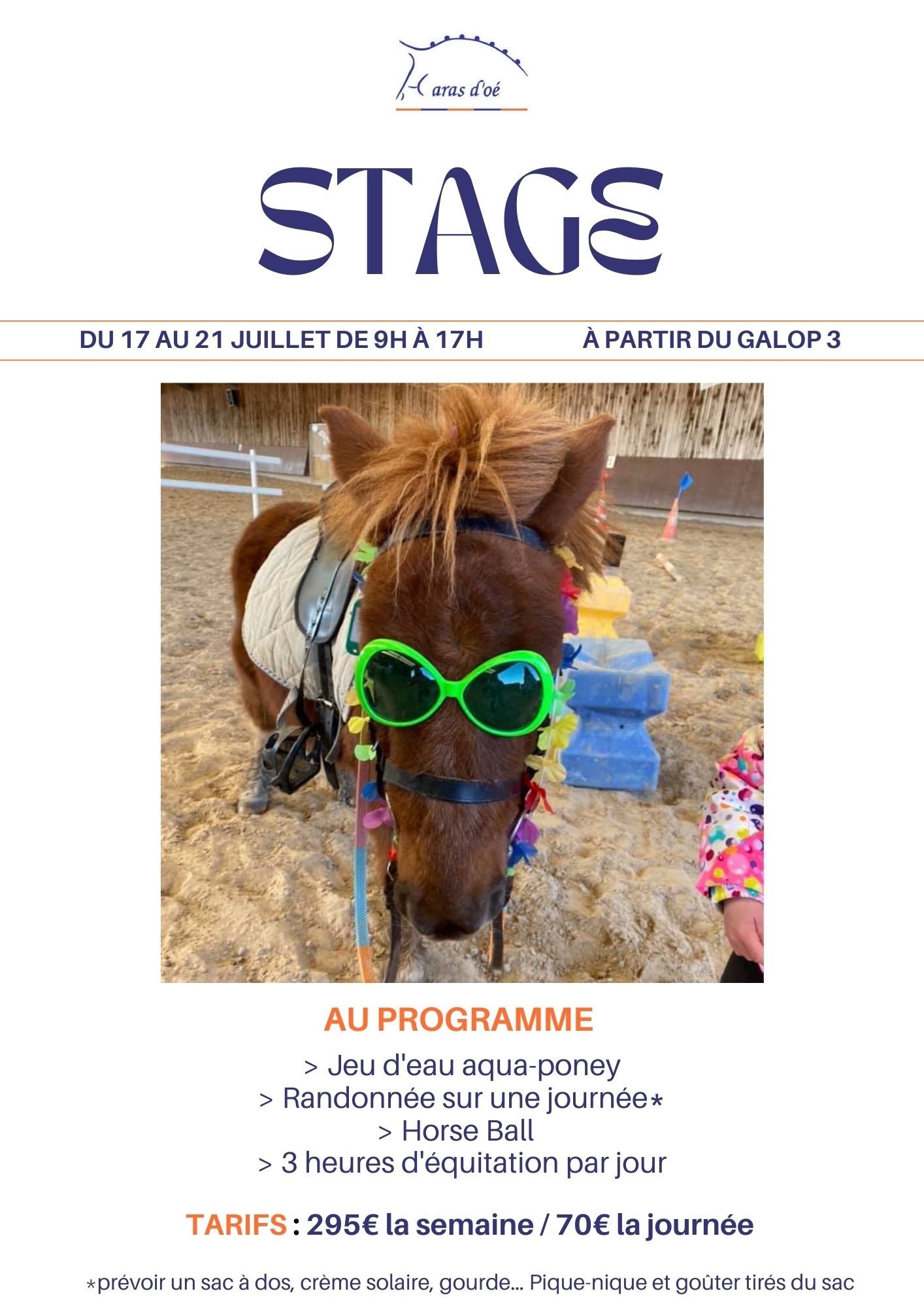 JUILLET - STAGE AQUAPONEY