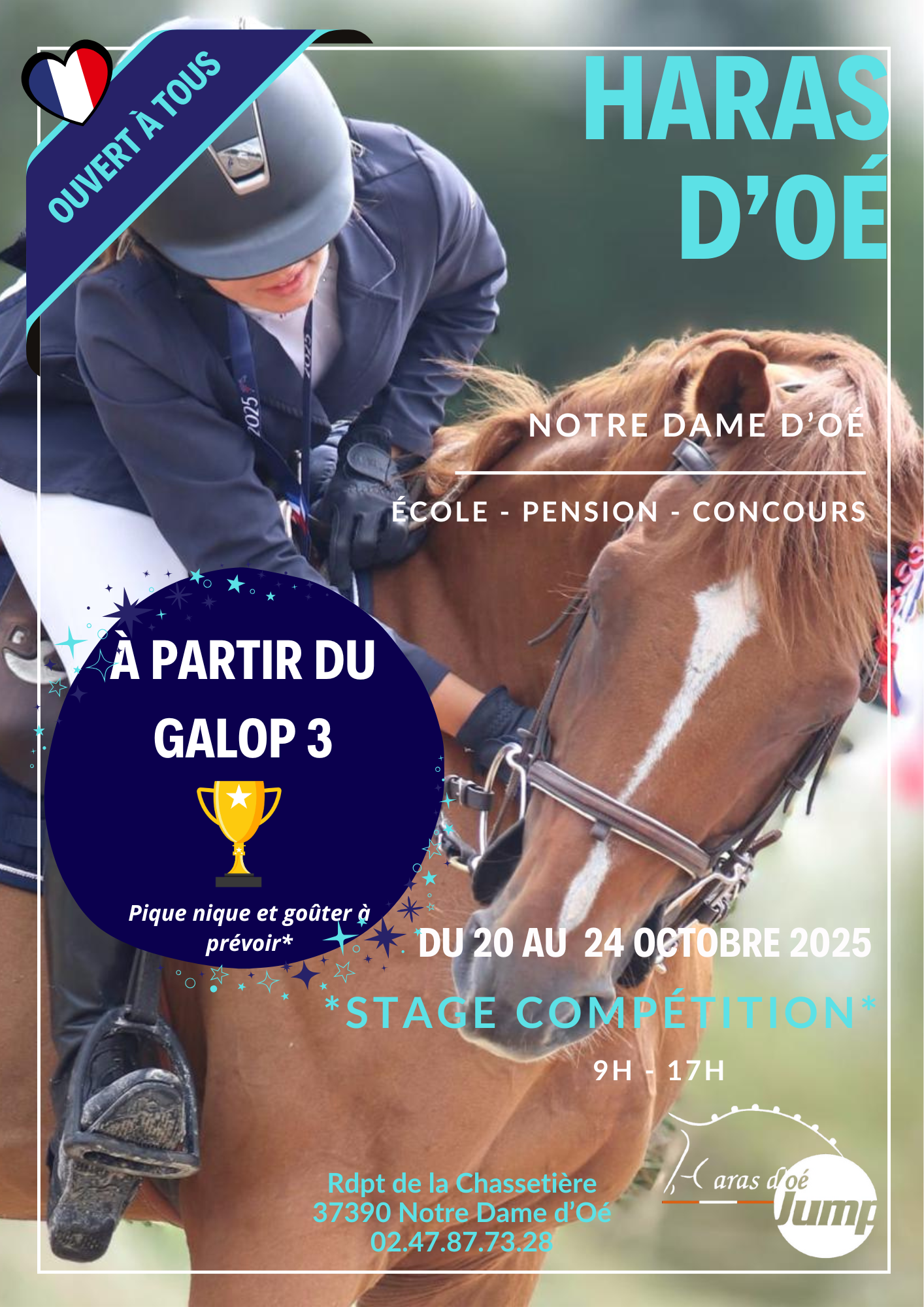 Affiche 1er Stage Toussaint